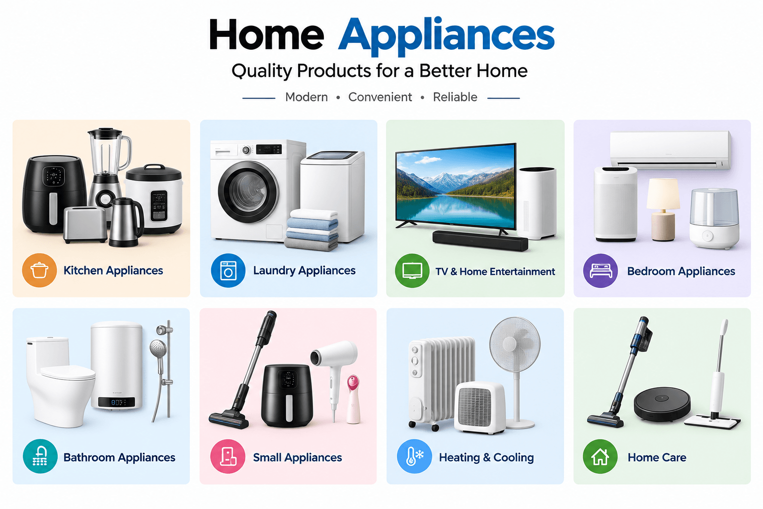 Home appliances category image