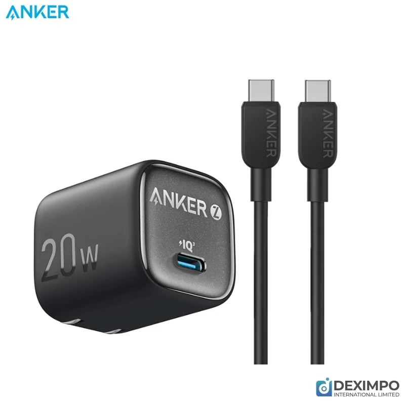 Anker Zolo Charger (30W, Single USB-C Port, with USB-C Cable) product image
